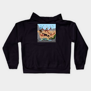 Cannon Crabs Kids Hoodie